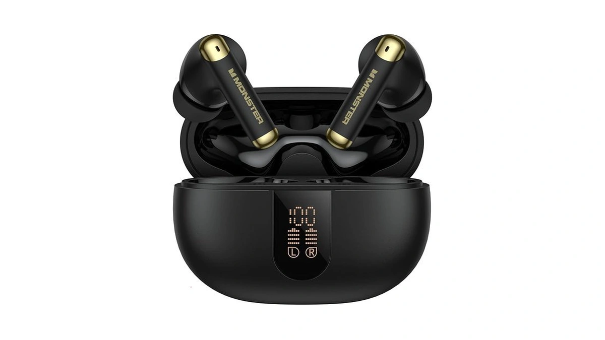Amazon coupon: Monster N-lite 211 Wireless Earbuds Blue