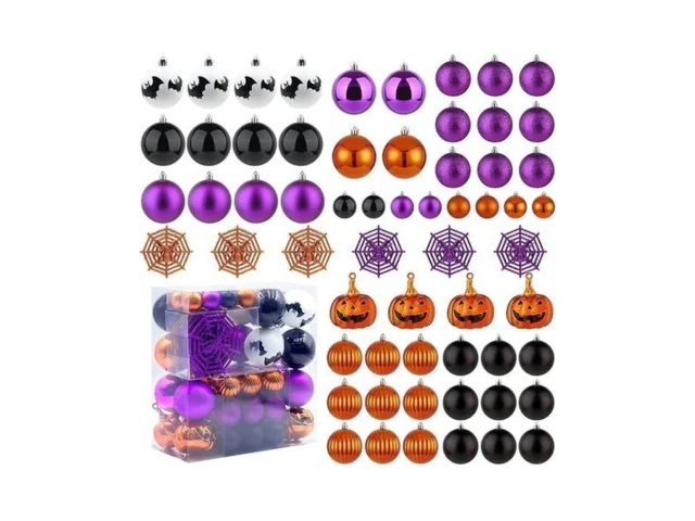 Halloween Ornaments Tree Decorations 61 Pack… Coupon
