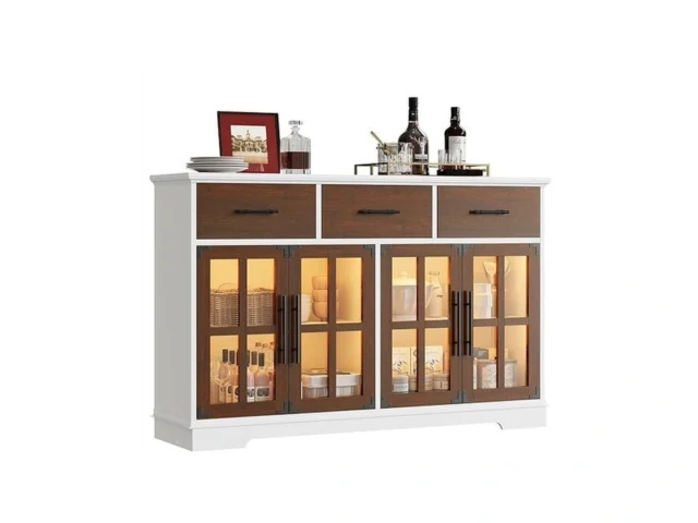 Ironck Buffet Cabinet With Storage 55 Large… Coupon