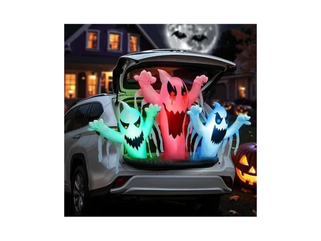Trunk Or Treat Car Decorations Kit Inflatable Ghost… Code