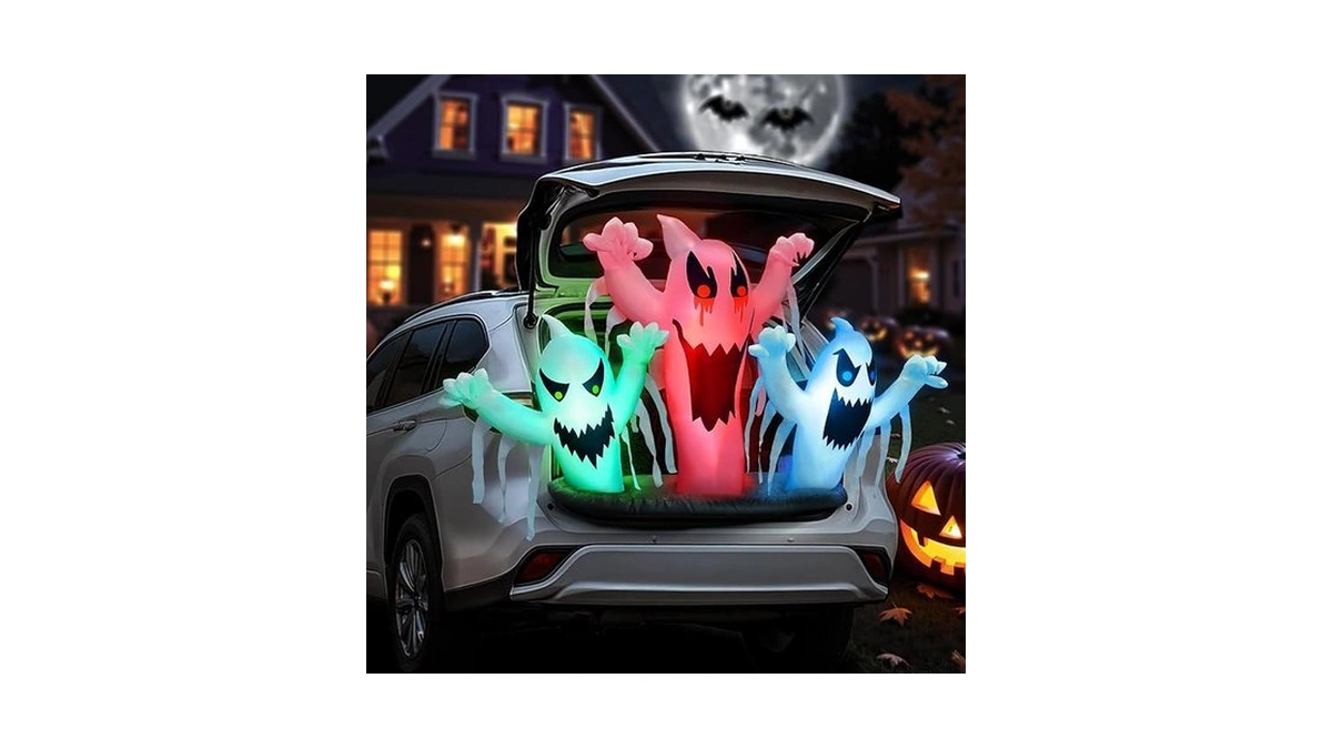 Amazon code: Trunk Or Treat Car Decorations Kit Infla