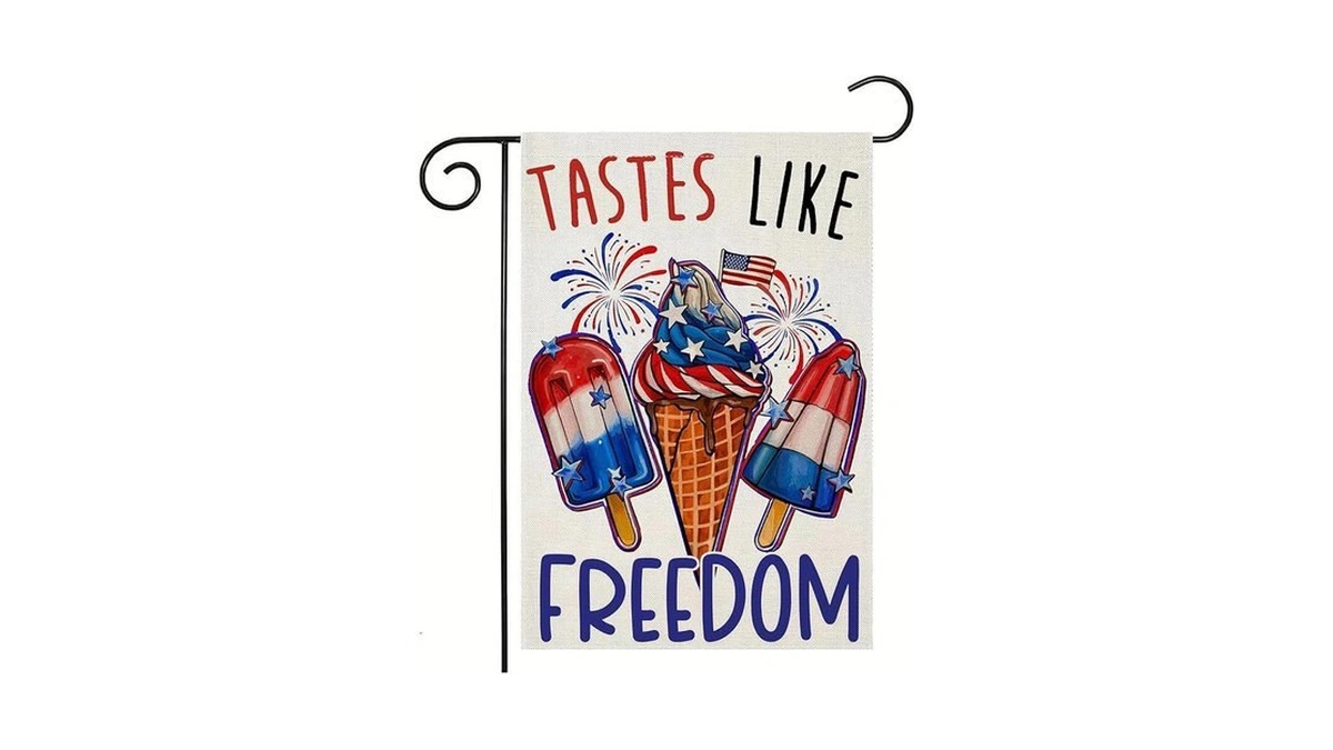 Amazon code: Ybhwogi 4th Of July Garden Flag Independ