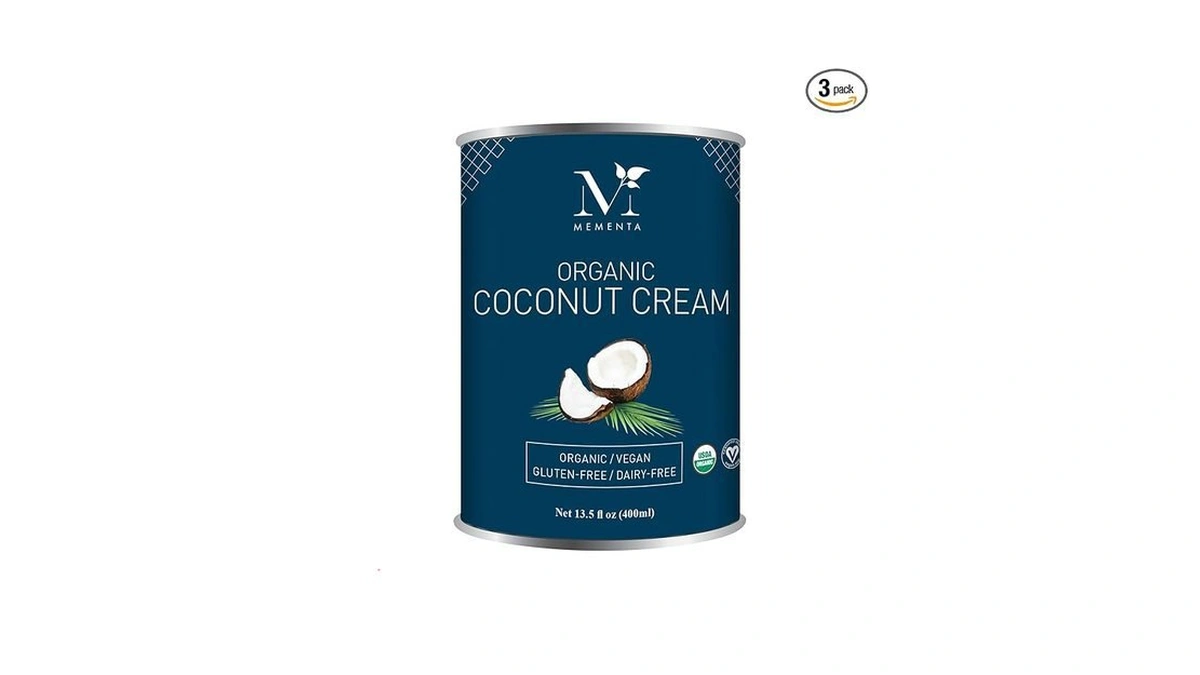 Amazon coupon: Mementa Inc Organic Coconut Cream 400 Ml