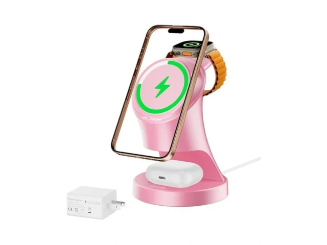 3 In 1 Wireless Charging Station For Apple Devices… Coupon