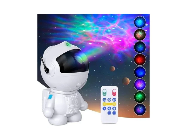 Astronaut Galaxy Projector With Nebula Star… Code