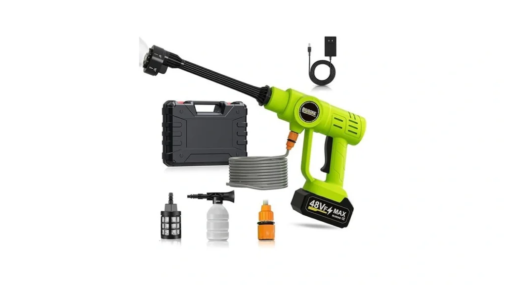 Amazon code: Blusoke 900psi Cordless Pressure Washer