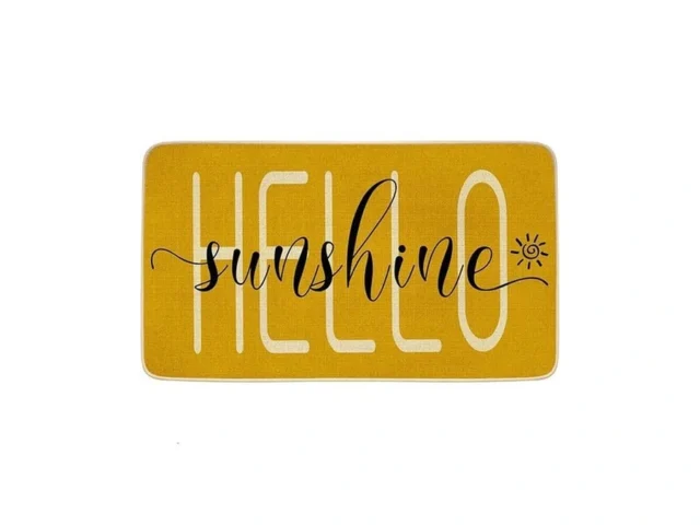 Jwxcbim Hello Sunshine Decor Doormat Seasonal… Code