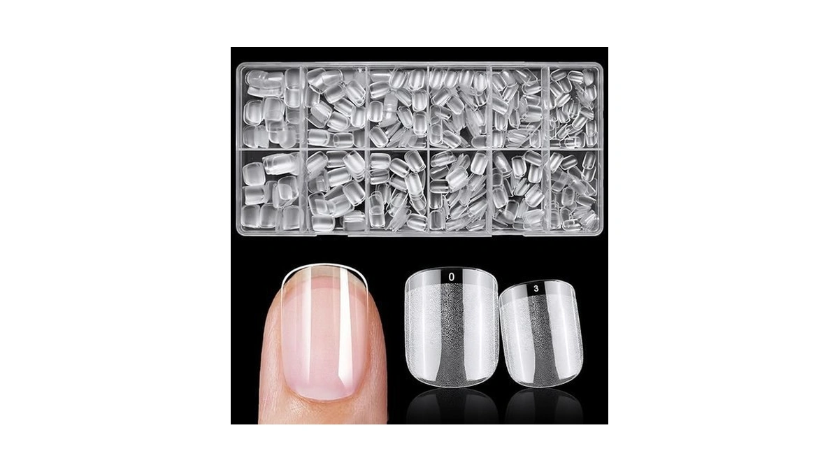 Amazon coupon: Bellelfin 600pcs Square Nail Tips Full C