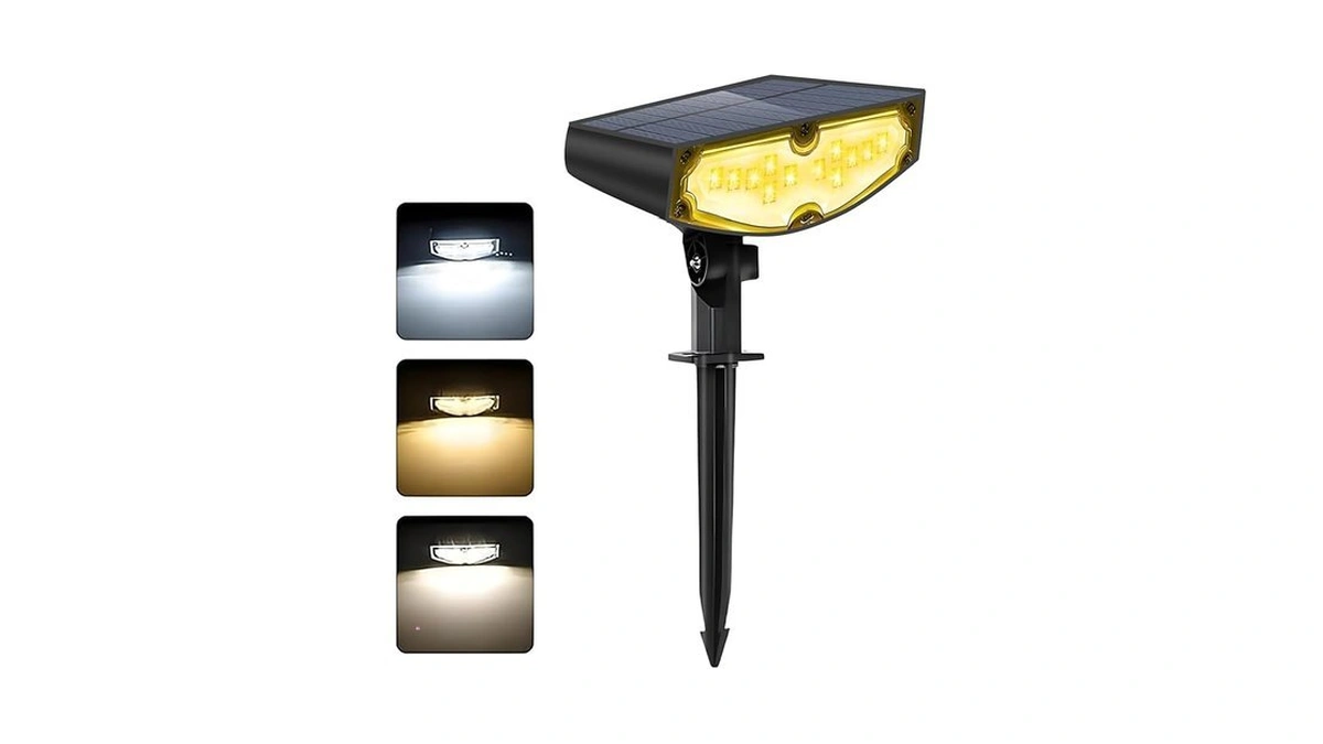 Amazon code: Omtled Solar Powered Spot Lights -pathwa