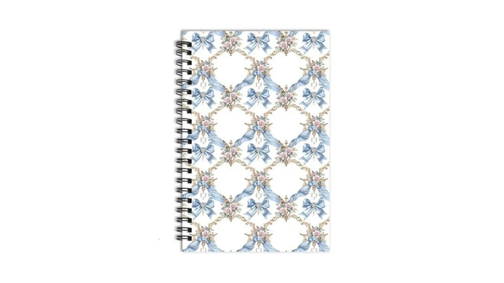 Amazon code: Wxiben Blue Bow Notebook Journal - Bow F