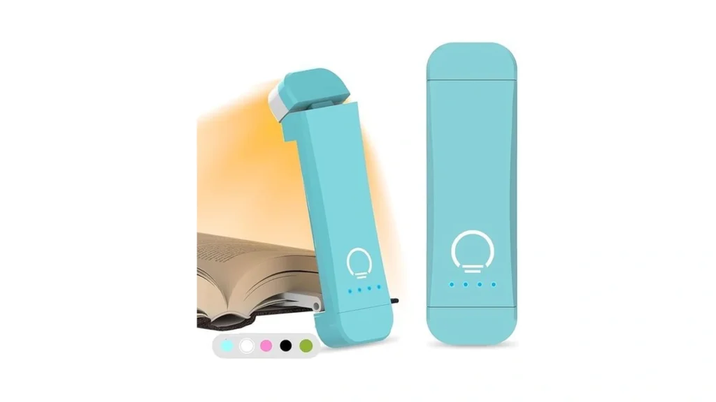 Amazon code: Hionxmga Book Reading Light Silent Touch