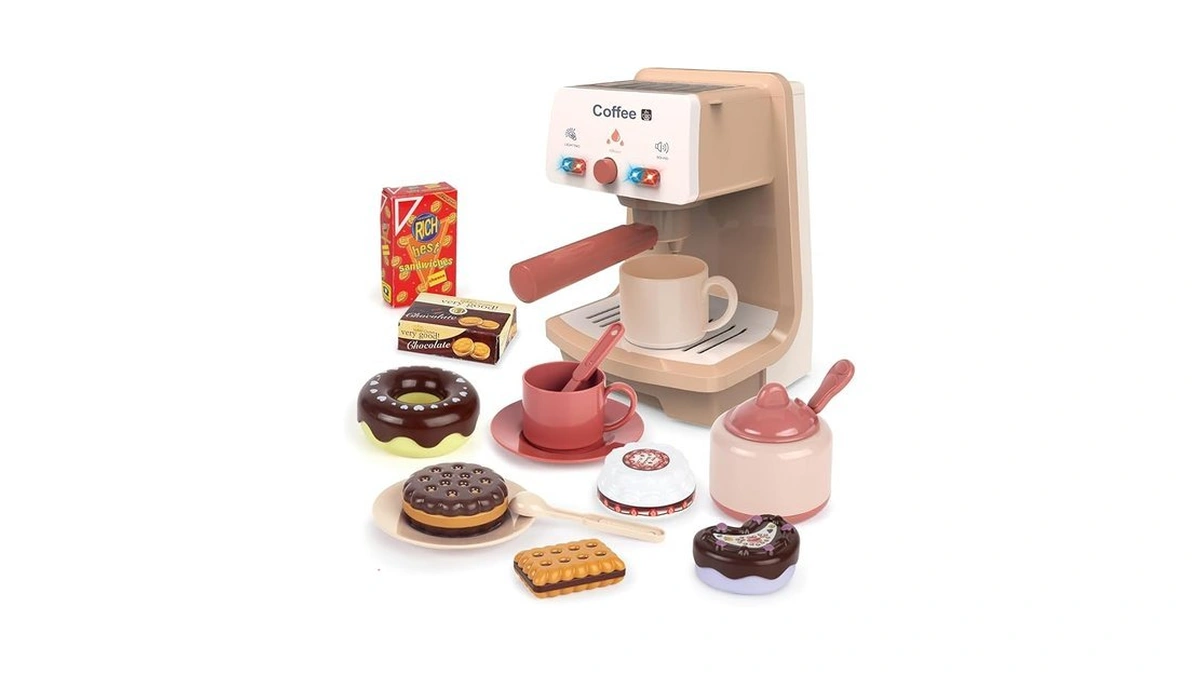 Amazon code: Yalujumb Kids Coffee Maker Toy Espresso