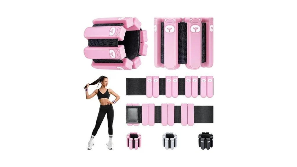 Amazon code: Lmtrystfit Wrist Ankle Weights Set Of 2