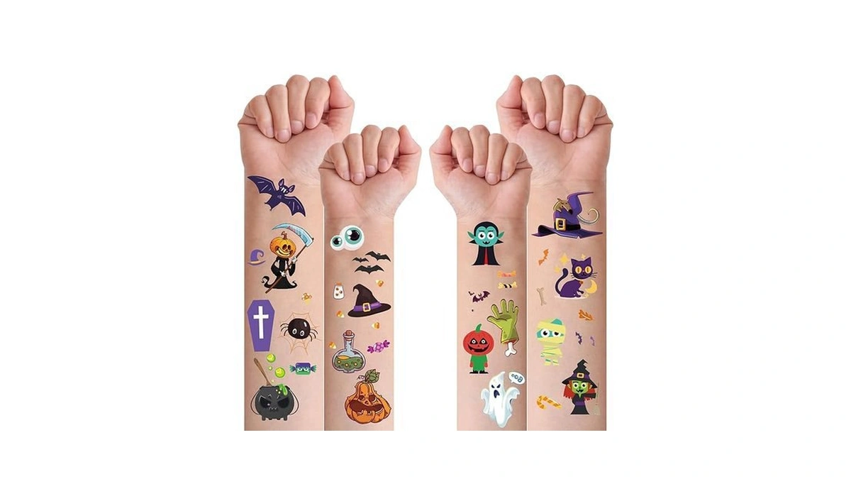 Amazon coupon: 298 Pcs Halloween Decorations Party Favo
