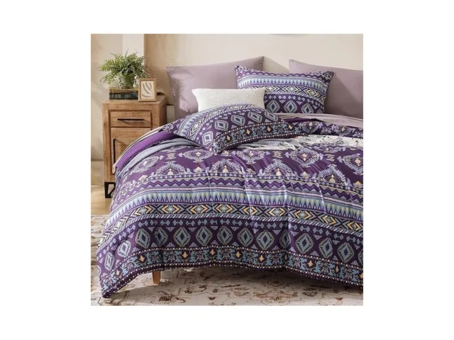 Casaagusto King Size Comforter Set 7 Pcs Dark… Code