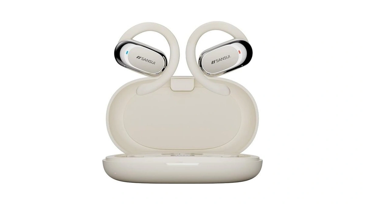 Amazon coupon: Sansui W92 Open Ear Headphones 56h Playt