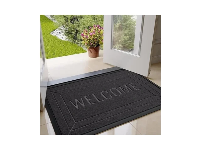 Ztionhd Welcome Mat Outdoor Indoor Rugs Front Door… Code