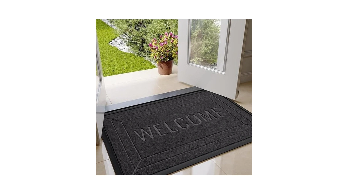 Amazon code: Ztionhd Welcome Mat Outdoor Indoor Rugs
