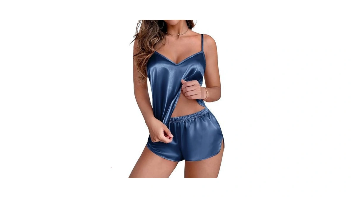 Amazon code: Ekouaer Silk Pajamas Set For Women Satin
