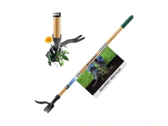 Rich Sprout Stand Up Weed Puller Tool Heavy Duty… Coupon
