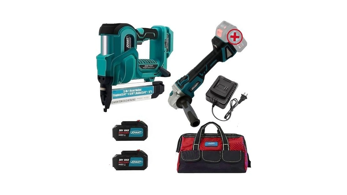 Amazon code: Cordless 18ga Nail Gun And Angle Grinder