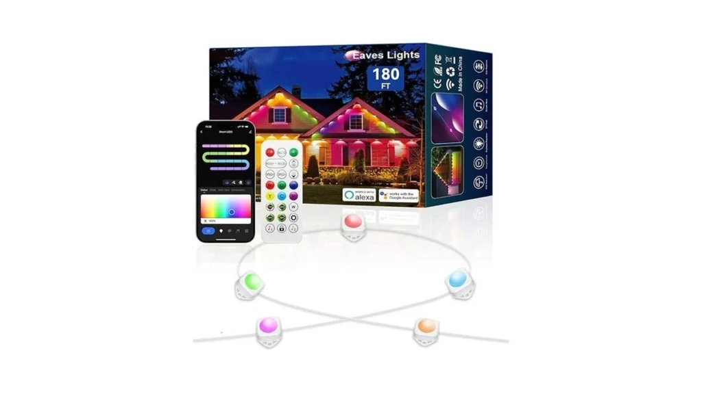 Amazon code: Lemonlovely Permanent Outdoor Lights Pro