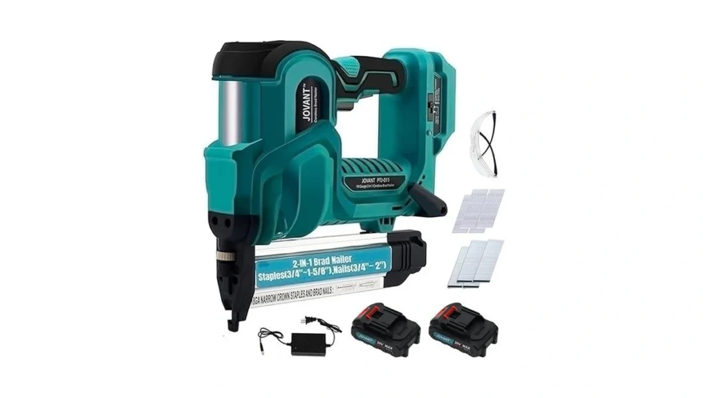 Amazon code: Jovant Brad Nailer Electric 2-in-1 18g N