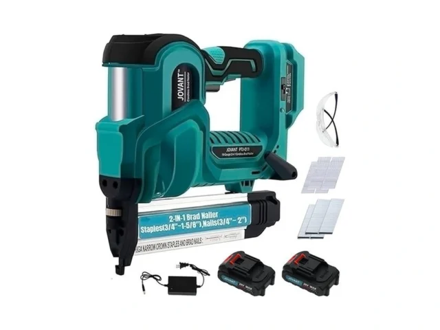 Jovant Brad Nailer Electric 2-in-1 18g Nail Gun… Code
