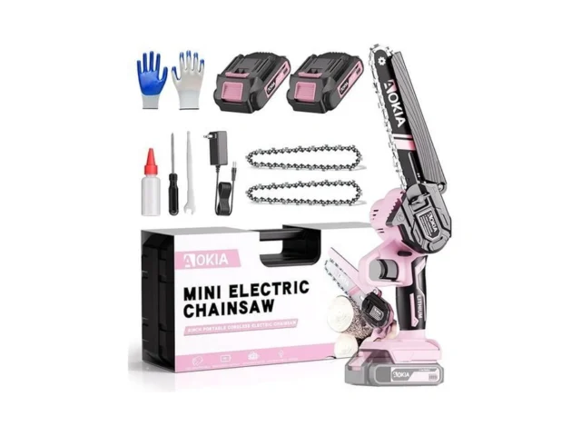 Cordless Mini Chainsaw 21v 6in Electric Chainsaw… Code