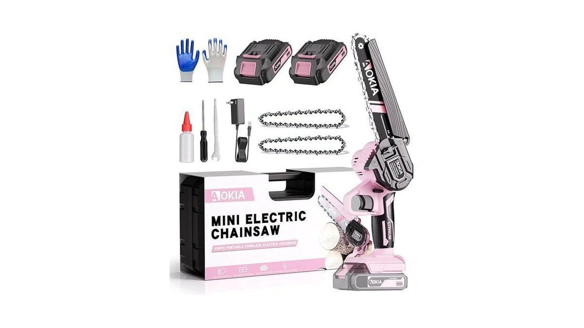 Amazon code: Cordless Mini Chainsaw 21v 6in Electric