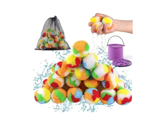 Reusable Water Balloons Big Refillable Water Balls… Coupon