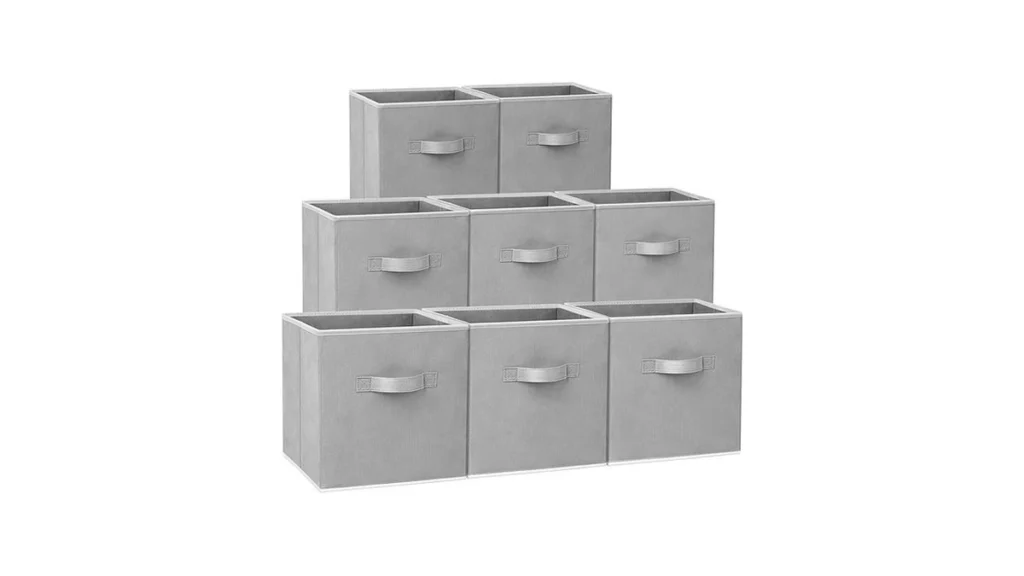 Amazon coupon: Criusia Heavy Duty Fabric Storage Cubes