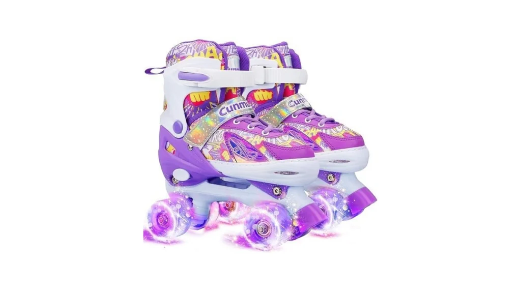 Amazon coupon: Cunmucu Kids Roller Skates Girls Gifts 4
