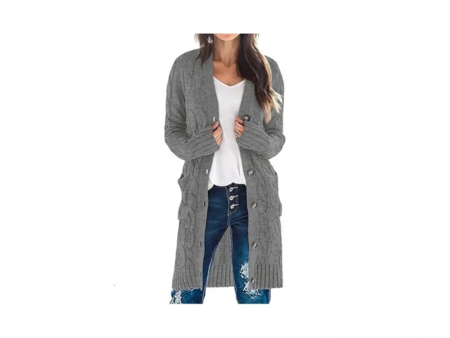 Merokeety Women S 2025 Long Sleeve Cardigan Sweater… Code