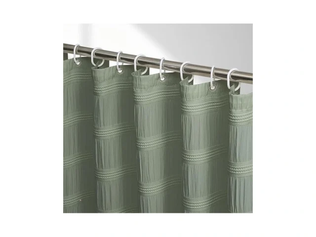 Lameirose Extra Long Sage Green Shower Curtain… Code