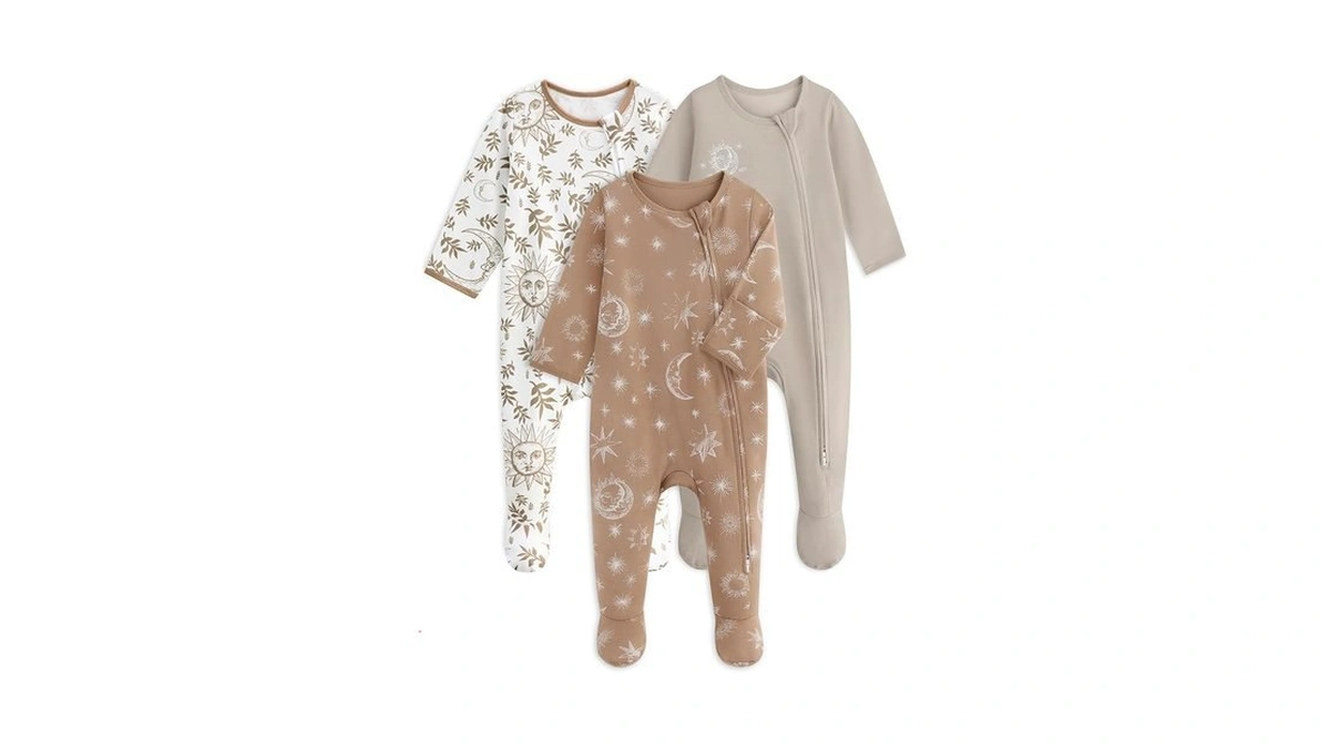 Amazon coupon: Unnivoll Baby Pajamas 0-3 Months 100 Cot