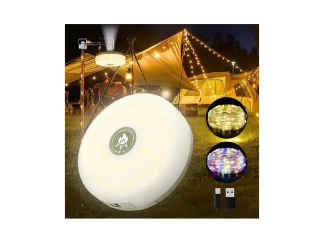 Camping String Lights 4 In 1 Outdoor String Lights… Code