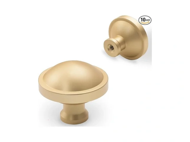 Amasideca 10 Pack Brushed Gold Kitchen Cabinet… Coupon