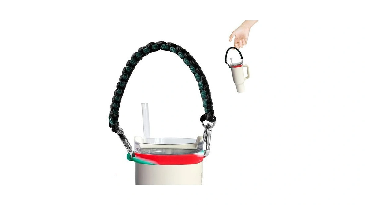 Amazon code: Aloof Water Bottle Hand Strap Silicone A
