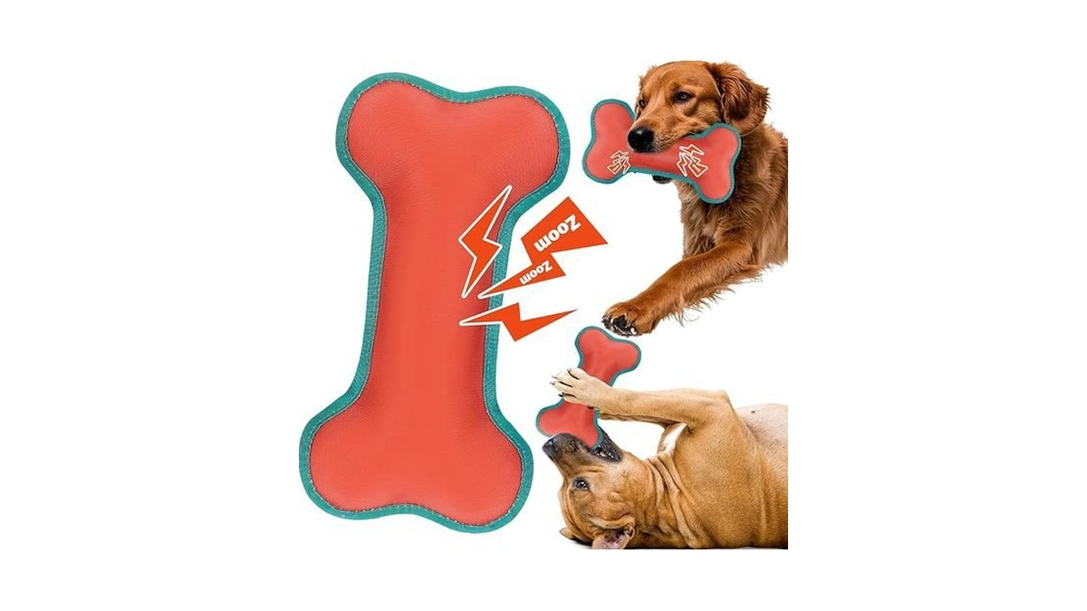Amazon code: Bsresin Indestructible Dog Toy Dog Bone