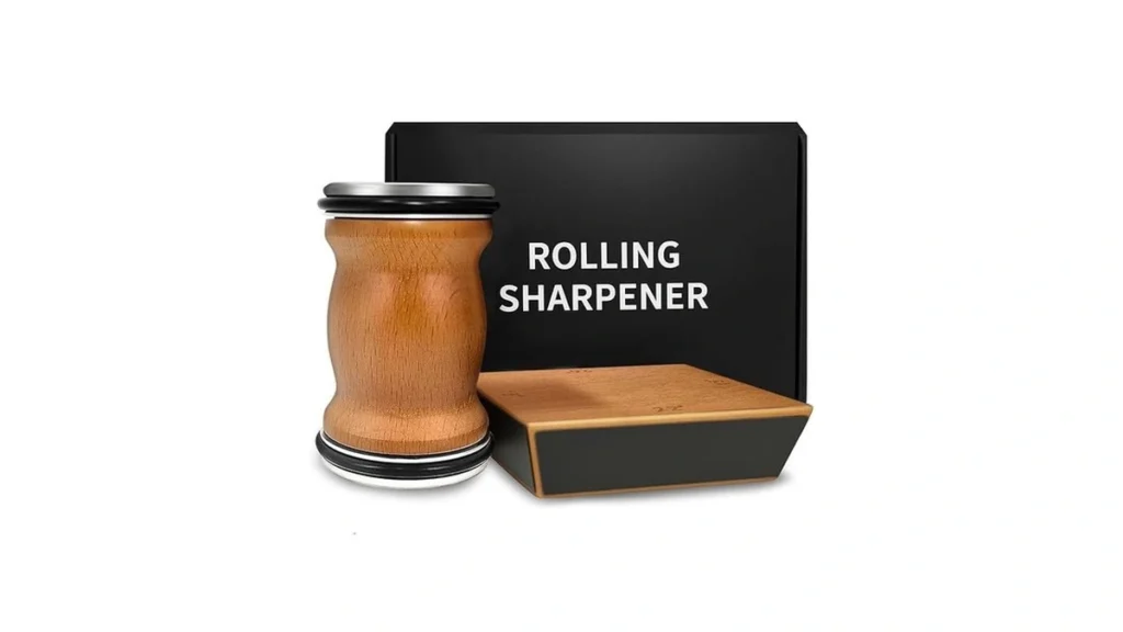 Amazon coupon: Rolling Knife Sharpener Stone Tool Kit W