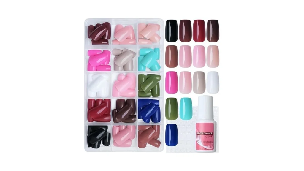 Amazon coupon: Eternalclassic Square Press On Nails Med