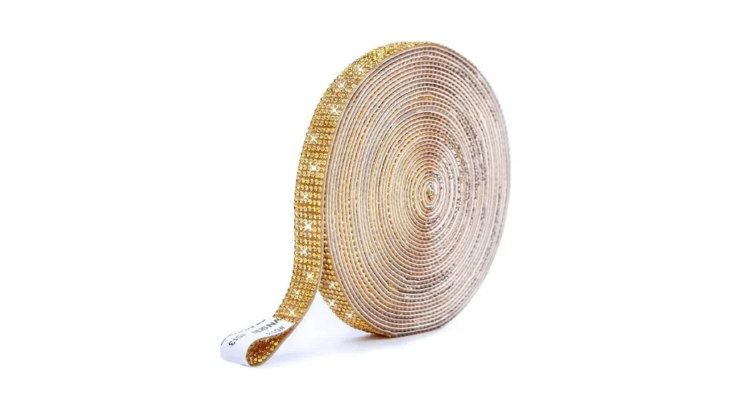 Amazon coupon: Self Adhesive Rhinestone Strips Crystal