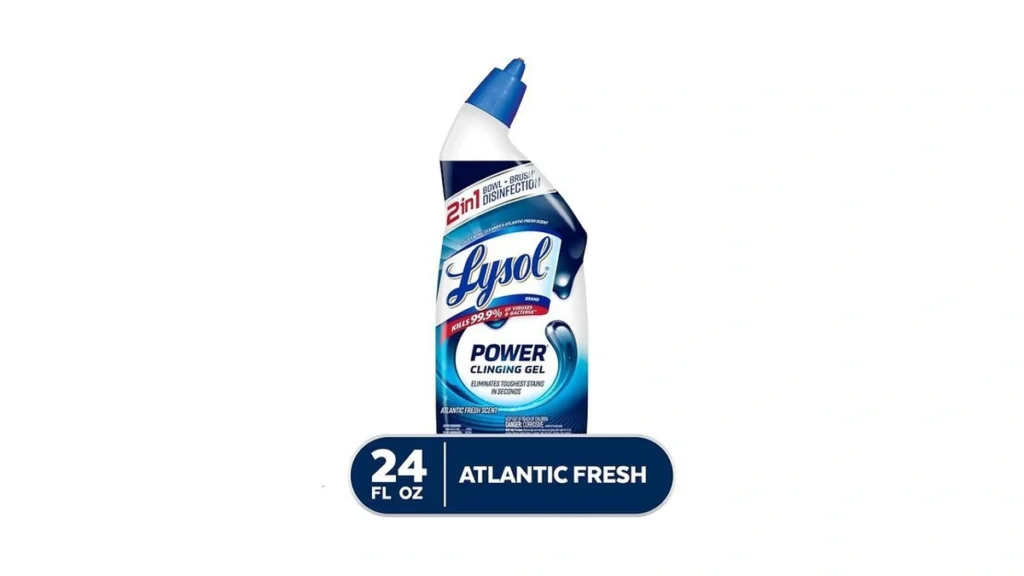 Amazon coupon: Lysol Power Toilet Bowl Cleaner Gel For