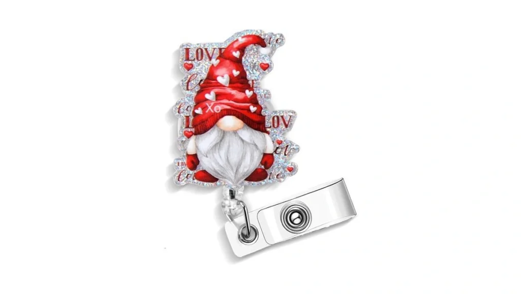 Amazon code: Cute Gnome Badge Reel - Gifts For Nurse