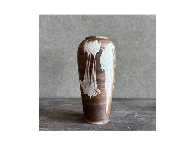 Rustic Ceramic Vase Large Farmhouse Style… Code