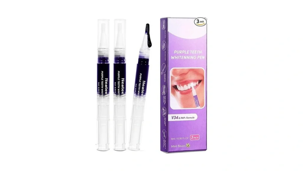 Amazon coupon: Teeth Whitening Pen 3 Packs Purple Tooth