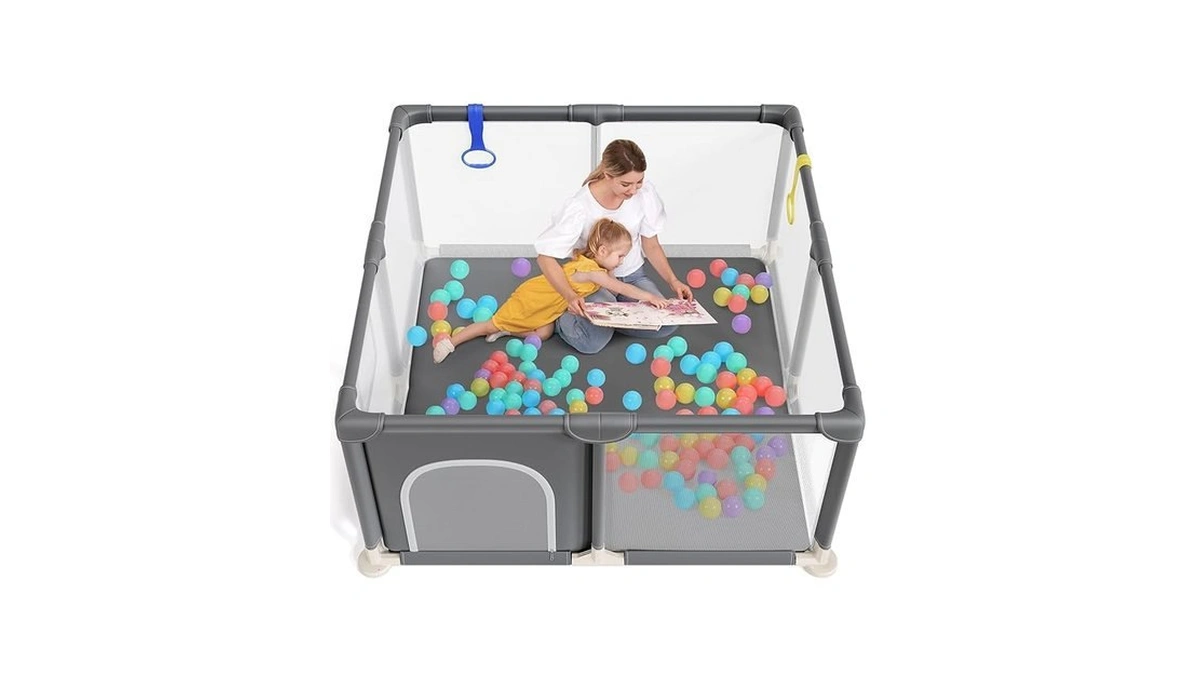 Amazon code: Baby Playpen 47x47 Inch In Small Play Pe