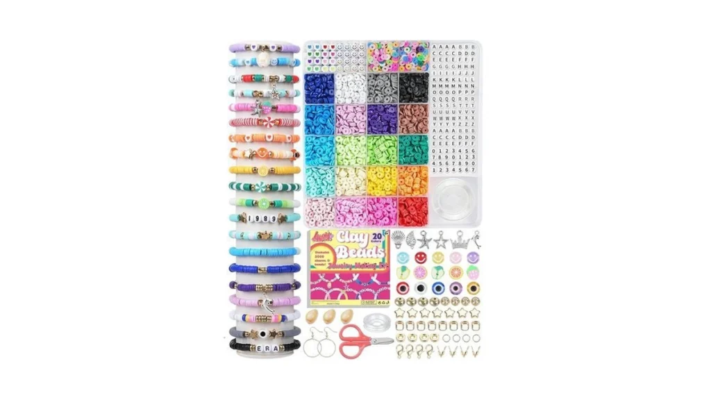Amazon code: Lovelymoon Bracelet Making Kit 5000 Pcs
