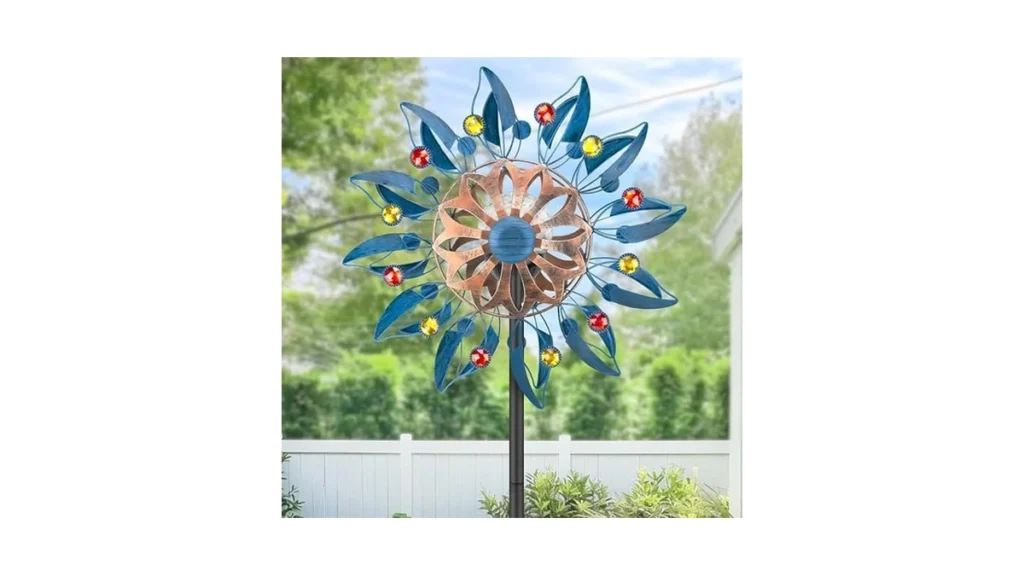 Amazon coupon: Solar Wind Spinner Waterproof Outdoor Me